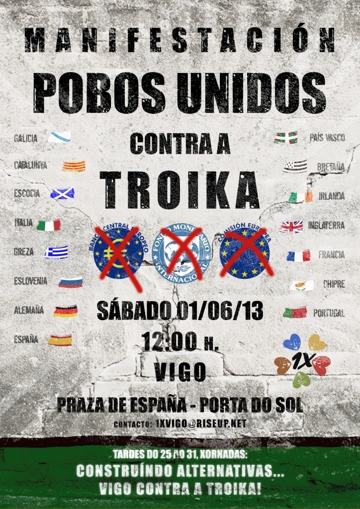 Pobos unidos contra a TROIKA !